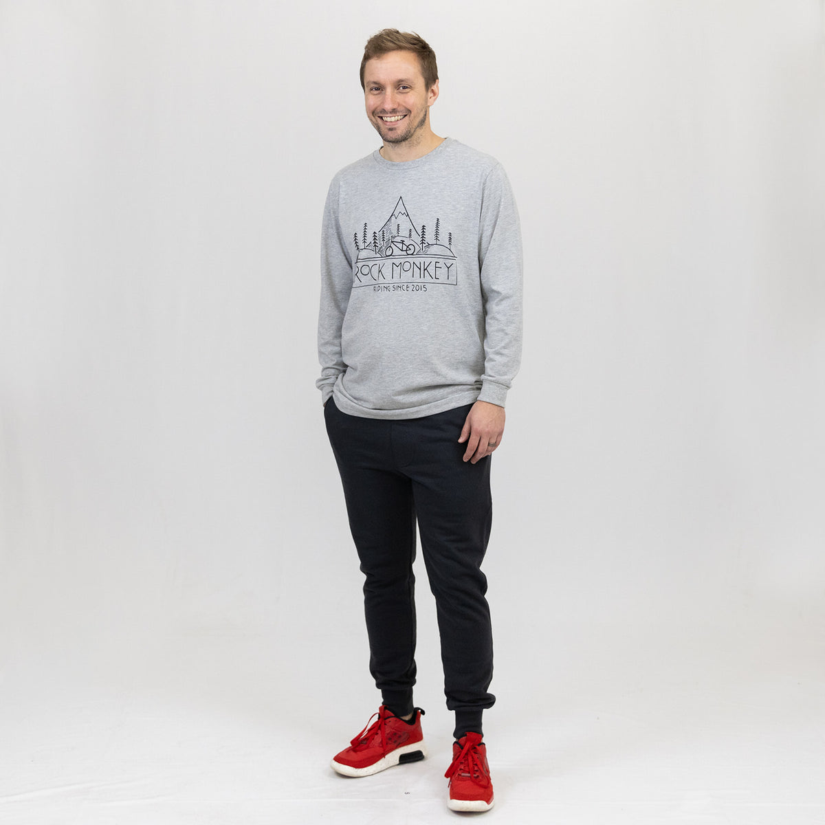 Bike Tee - Long Sleeve by RCKMNKY — view 1