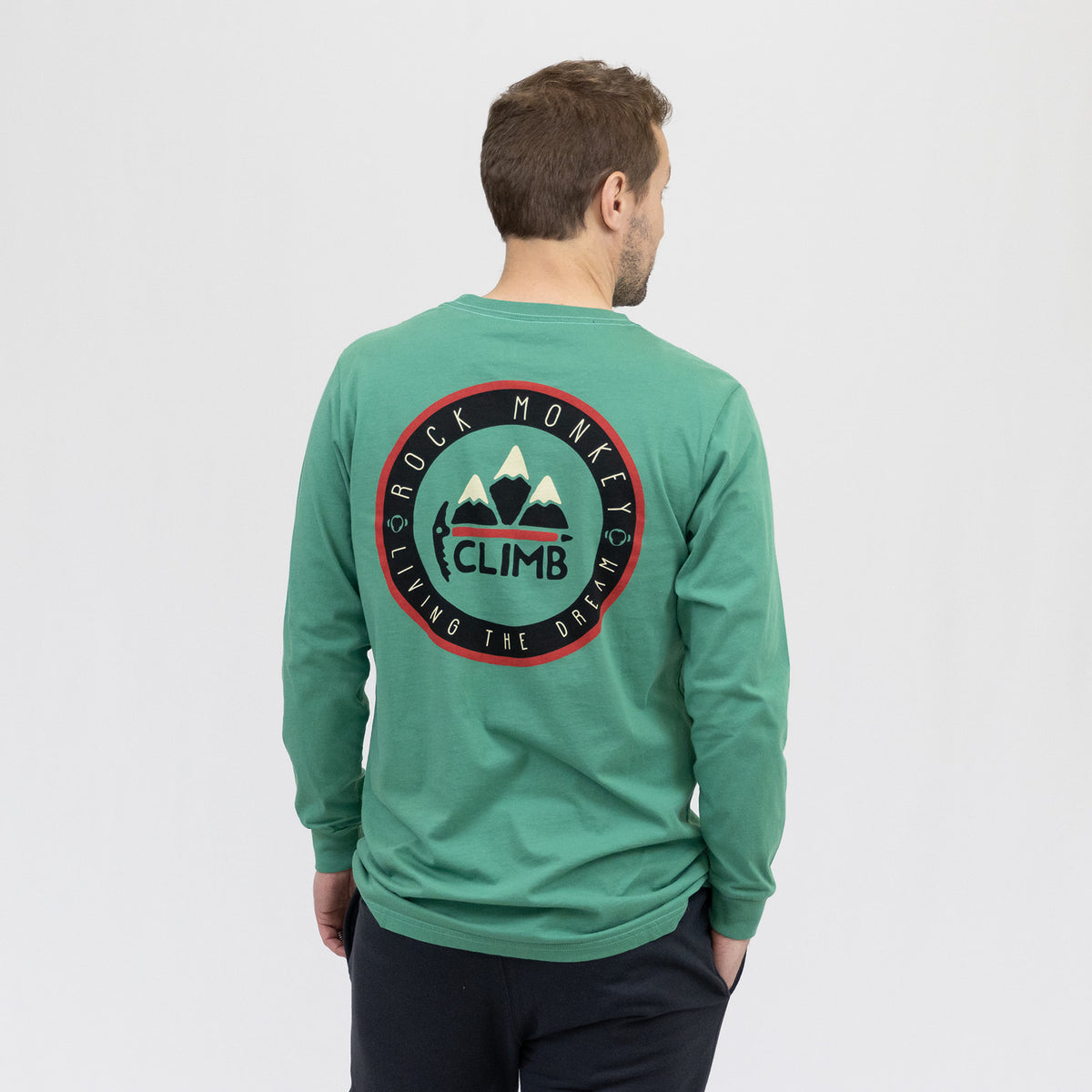Climb Tee - Long Sleeve by RCKMNKY — view 3