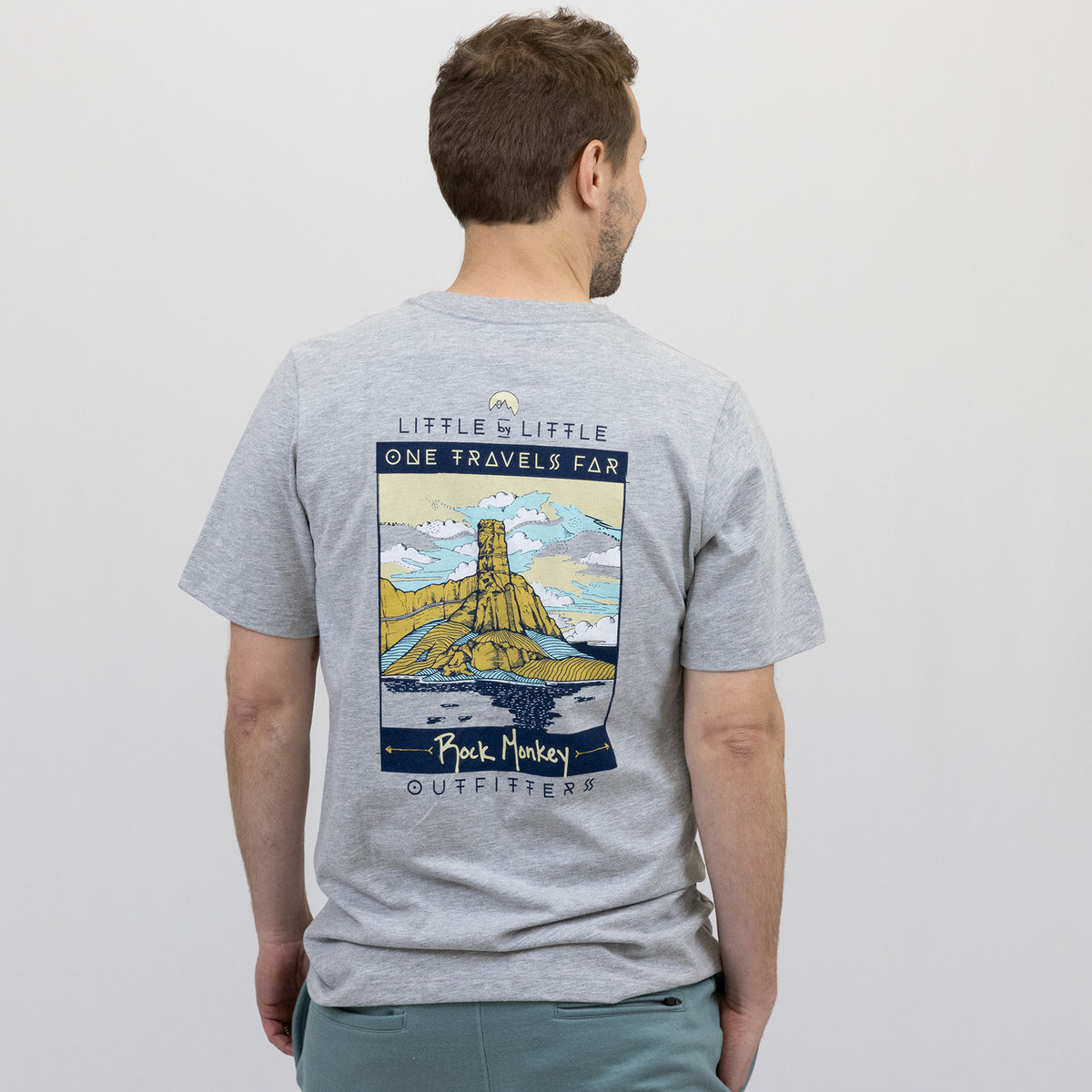 One Travels Far Tee by RCKMNKY — view 4