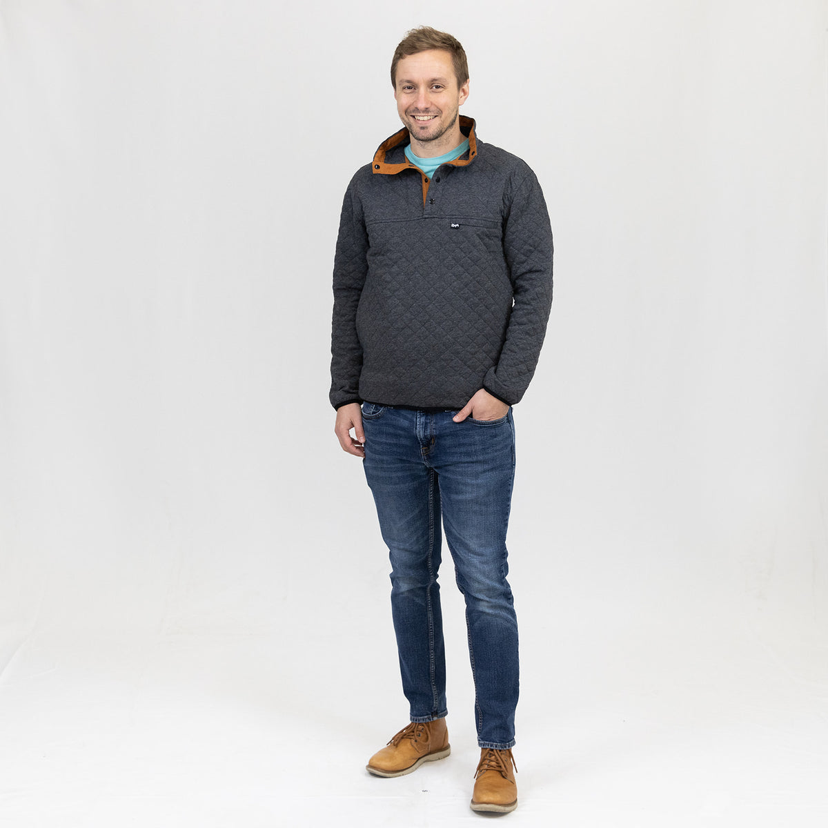 Quilted Pullover by RCKMNKY — view 1