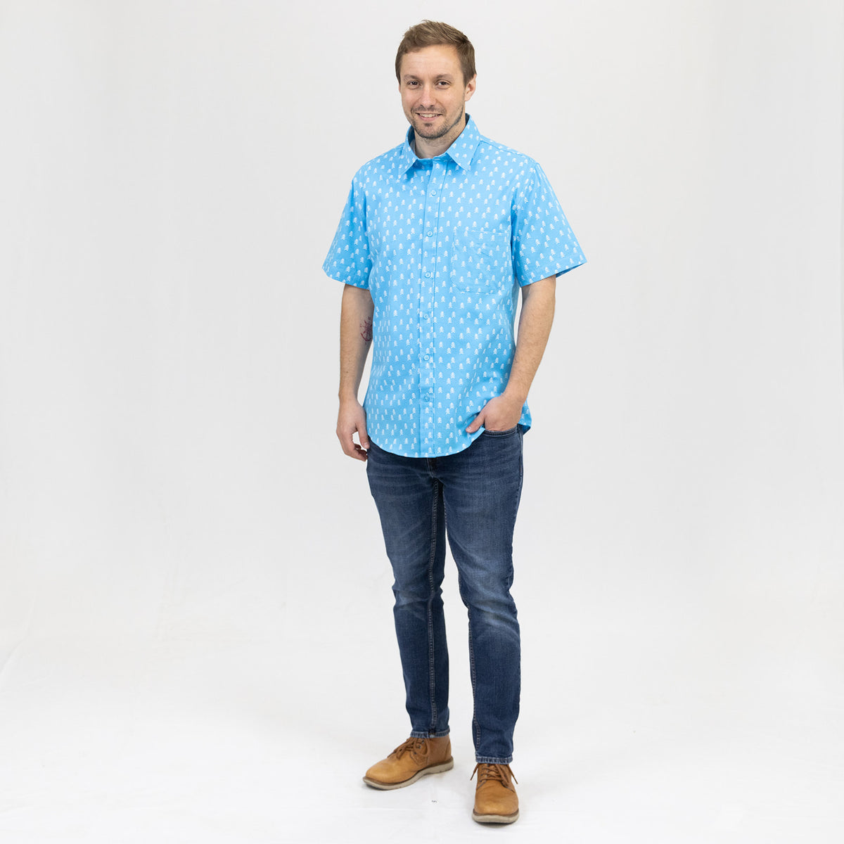 Tree Tee Button Down by RCKMNKY — view 4