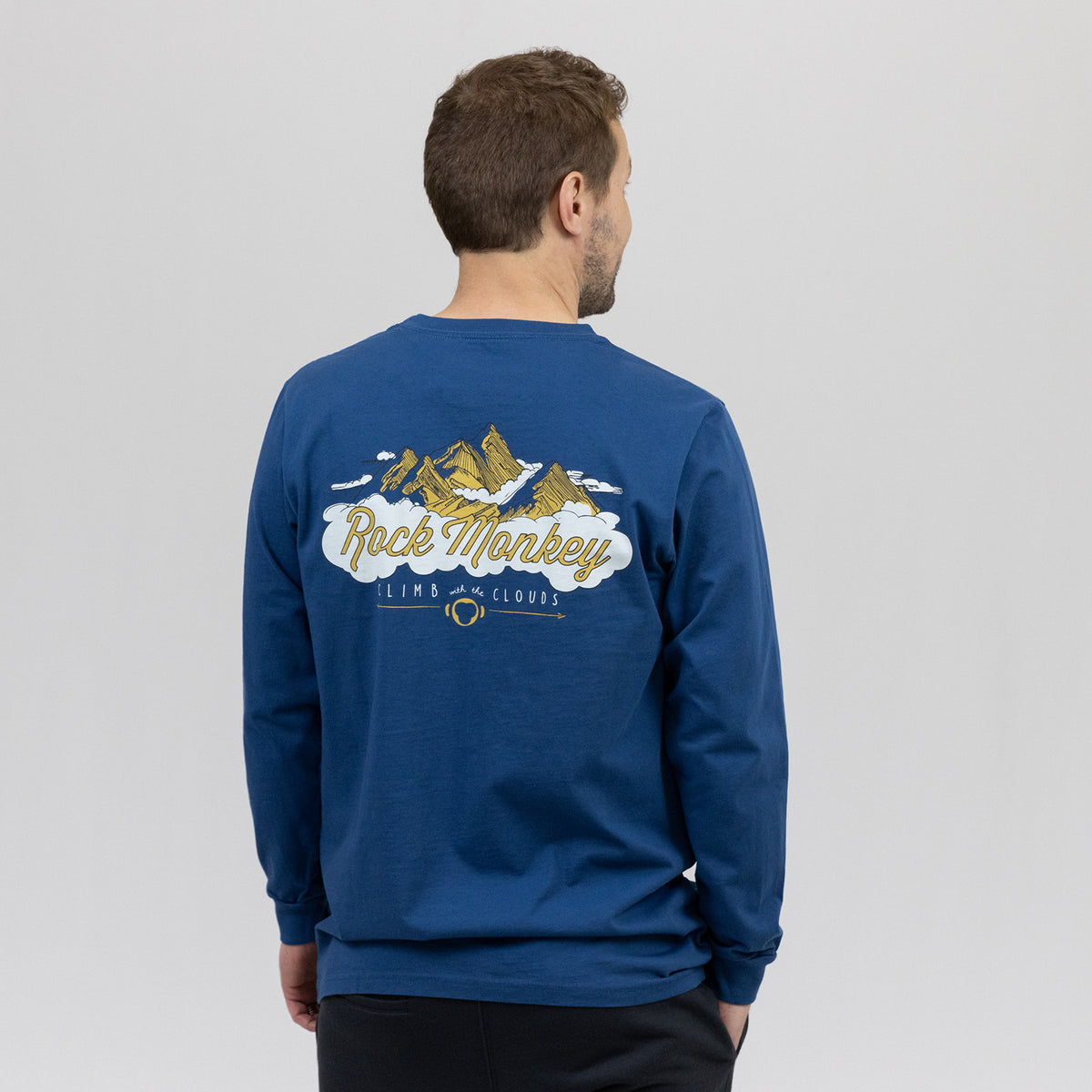 Climb with the Clouds Tee - Long Sleeve by RCKMNKY — view 4