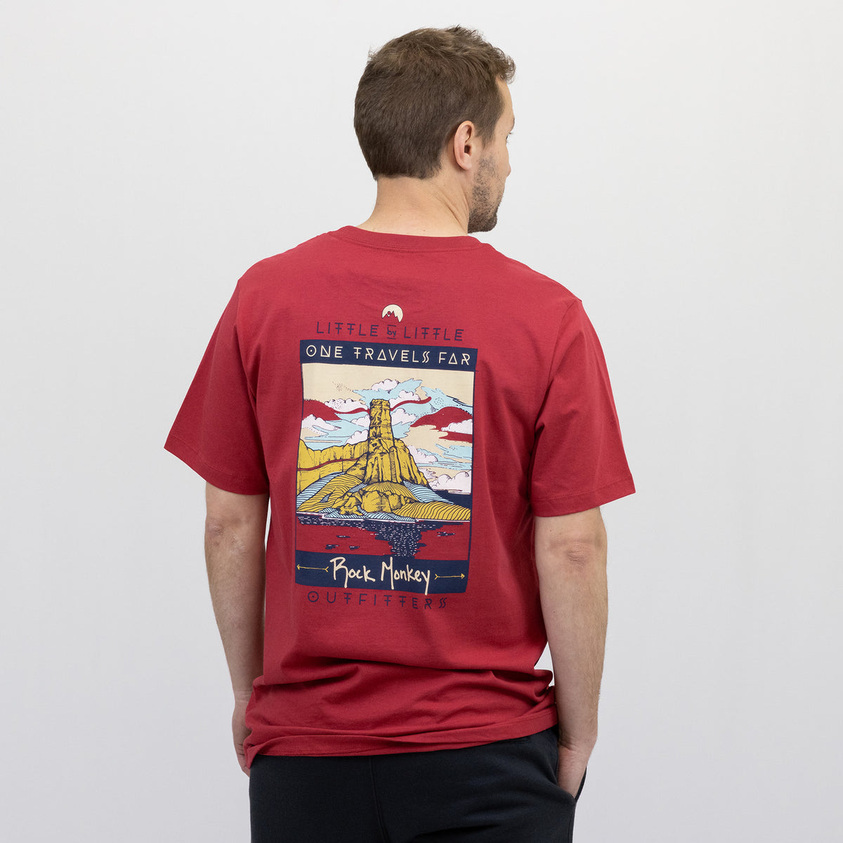 One Travels Far Tee by RCKMNKY — view 3